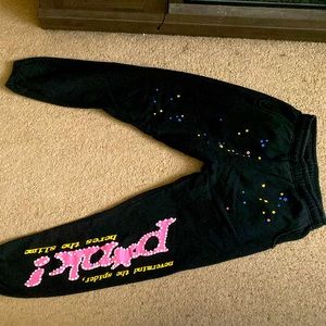 Sp5der P*NK PANTS